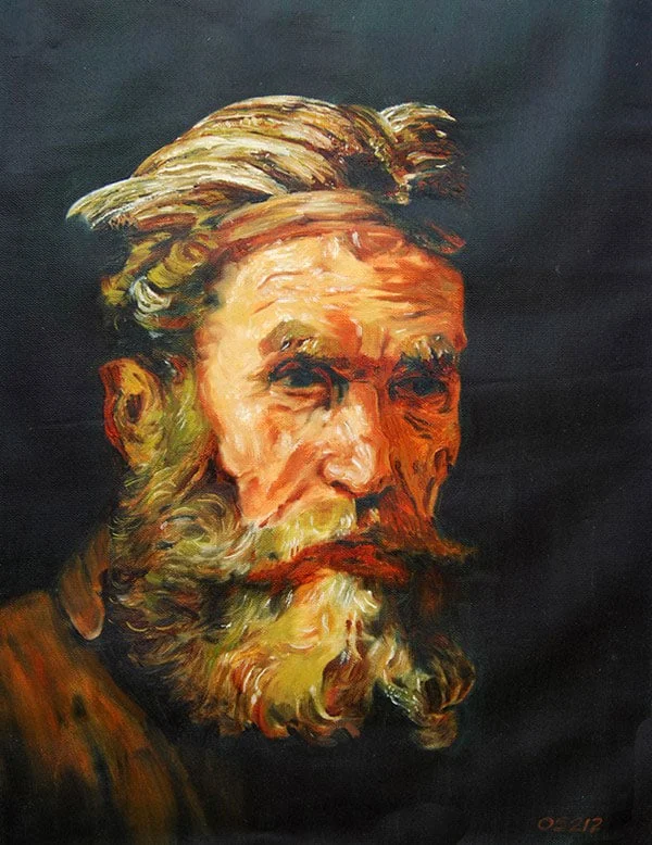 Master study after Rembrandt